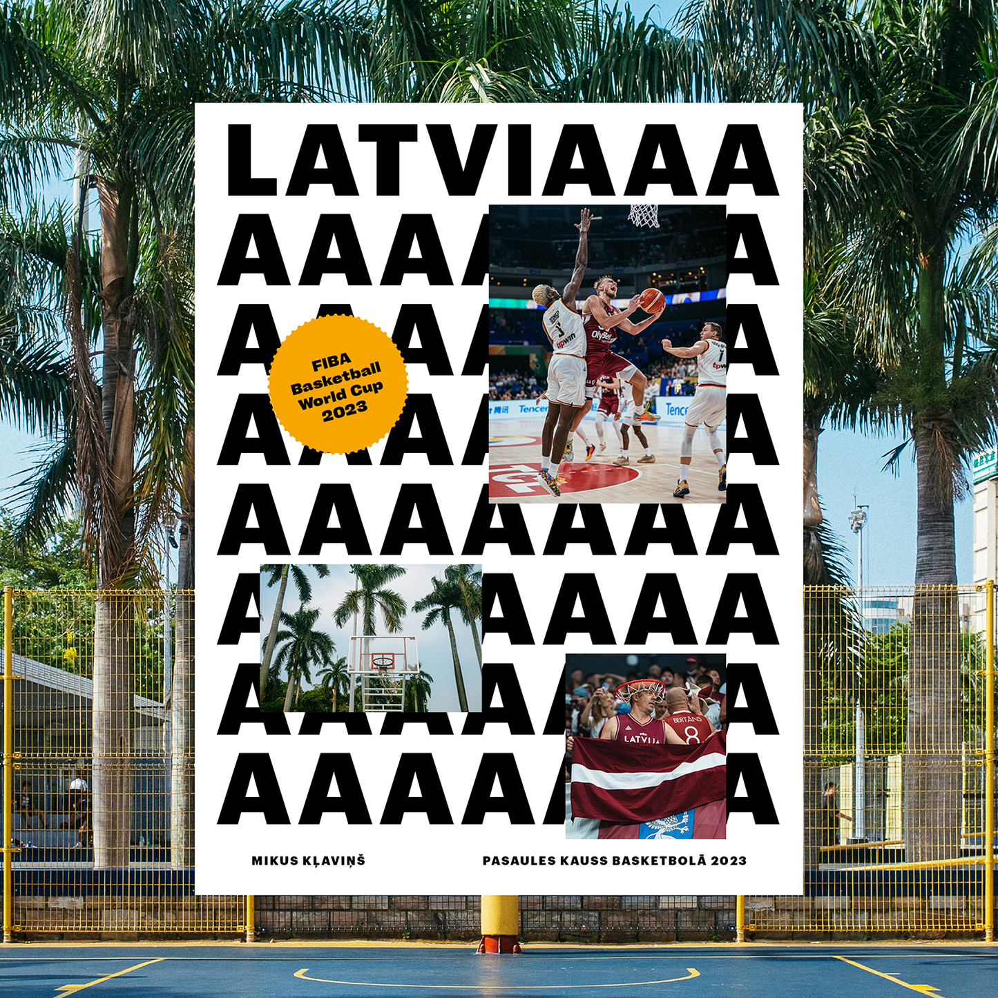 Fotogrāmata / Photo book "LATVIAAA. Basketball World Cup 2023"