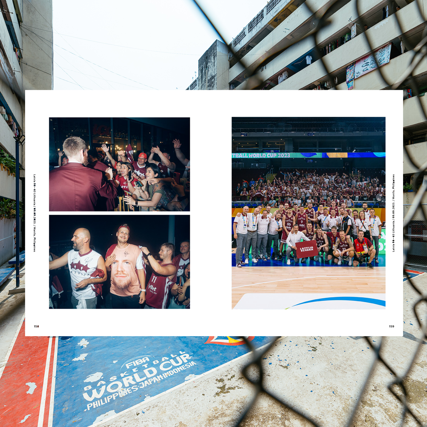 Fotogrāmata / Photo book "LATVIAAA. Basketball World Cup 2023"